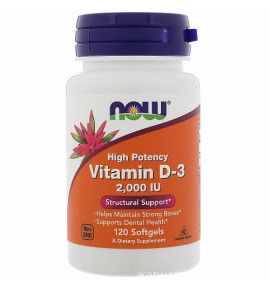 NOW Vitamin D3 - Витамин D3 - БАД