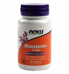 NOW Melatonin - Мелатонин 3 mg - БАД