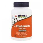 NOW L-Glutamine, L-Глютамин 500 мг - 120 капсул
