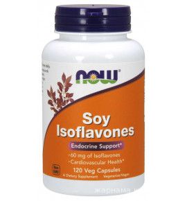 NOW Soy Isoflavones — Изофлавоны сои - БАД