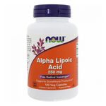 NOW Alpha Lipoic Acid - Альфа липоевая кислота 250 мг, 120 вегетарианских капсул - БАД