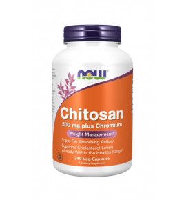 Хитозан в капсулах - chitosan 500 mg with chromium - БАД