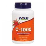 NOW C 1000 mcg — Витамин C в капсулах - БАД, 100 таблеток Now Food