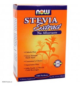 NOW Stevia Extract — Экстракт Стевии (Фито чай) - БАД