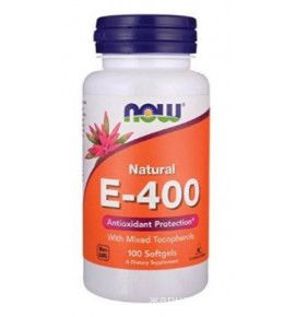 NOW E-400 — Витамин Е в капсулах - БАД