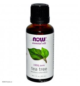 Масло чайного дерева от прыщей - NOW Tea Tree Oil - БАД