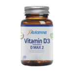 Avicenna, D Max 2, Витамин Д3 (2000 МЕ), капсулы, 60 шт.