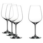 Промо-набор из 3-х бокалов + 1 бокал в подарок для красного вина Cabernet, 800 мл, прозрачный, серия Extreme, Riedel