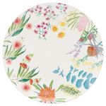 Фарфоровая десертная тарелка, 23 см, белый/декор, серия Цветущий луг, Maxwell & Williams