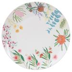 Фарфоровая обеденная тарелка, 27.5 см, белый/декор, серия Цветущий луг, Maxwell & Williams