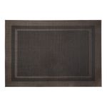 Пластиковая подстановочная салфетка Art Frame, 48 х 33 см, темно-коричневый, серия Подстановочные салфетки, WO HOME
