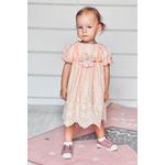Платье персиковое на малютку Miranda