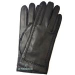 Женские кожаные перчатки с элементами Swarovski 9258sw
