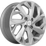 Khomen Wheels KHW1402 (Vaz/Datsun) 5.5x14 4x98 ET 35 Dia 58.5 F-Silver