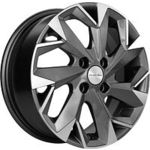 Khomen Wheels KHW1402 (Datsun on-DO/Granta) 5.5x14 4x98 ET 35 Dia 58.5 Gray-FP
