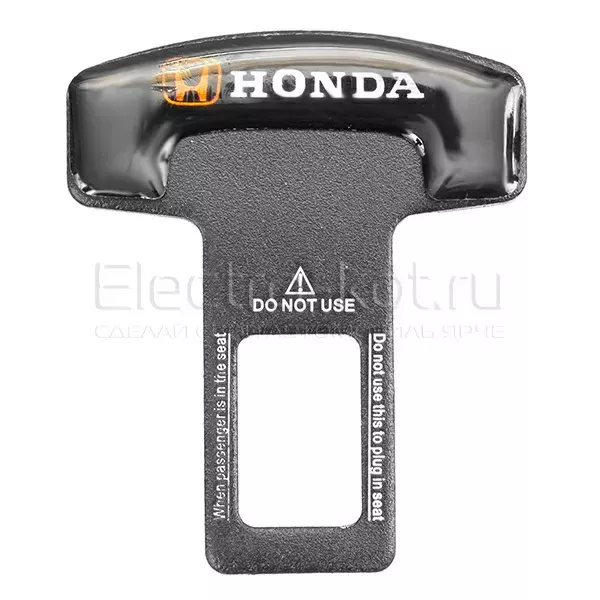 Заглушка ремня Steel Lock с логотипом Honda (Хонда)