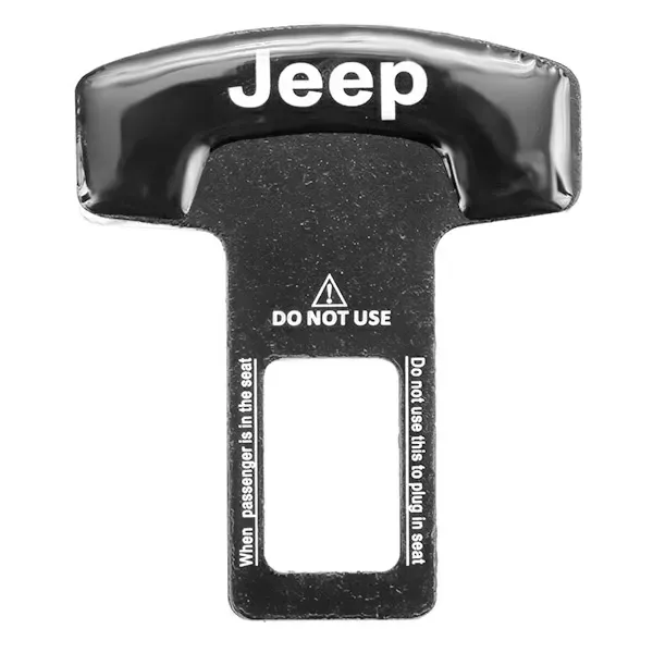 Заглушка ремня Steel Lock с логотипом Jeep (Джип)
