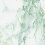 Cамоклеящаяся плёнка Deluxe, рулон, 0,675х8м, мрамор бело-зеленый
