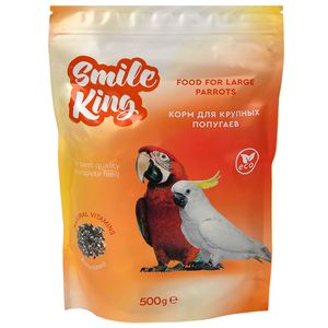 Корм для крупных Smile King Premium сухой 500г (Беларусь)