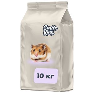 Корм для хомяков база Smile King 10 кг сухой (Беларусь)