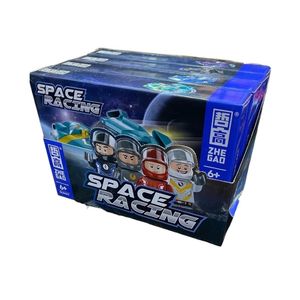 Конструктор машинки Space Racing 236-280 деталей (упаковка 4шт)