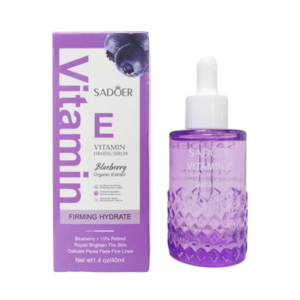 Сыворотка для лица с экстрактом черники и витамином Е Sadoer Blueberry Vitamin E Serum 40мл