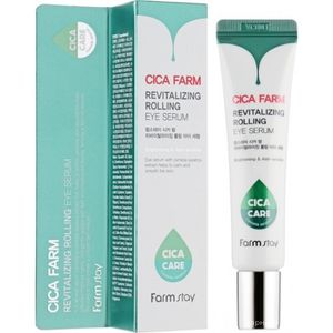 (Китай) Сыворотка-роллер для кожи вокруг глаз Farm Stay Cica Farm Revitalizing Rolling Eye Serum 25мл