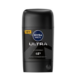 Дезодорант Стик NIVEA MEN Антиперспирант Ultra Антибактериальный эффект 50 мл (83182)