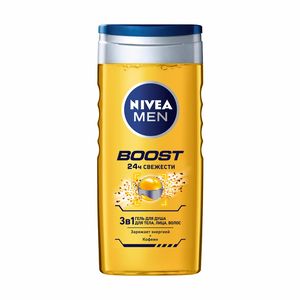 Гель для душа NIVEA MEN Boost 3 в 1 (250мл) (92839)