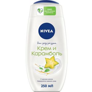 Гель-Уход для душа NIVEA Крем Карамболь женский, 250 мл (80853)