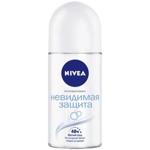 Дезодорант шариковый NIVEA Антиперспирант Невидимая Защита женский, 50 мл (82995)