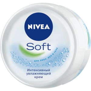 Крем для ухода за кожей Nivea SOFT 200 мл (89050) Интенсивный увлажняющий с витаминами