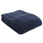 Полотенце банное темно-синего цвета из коллекции Essential