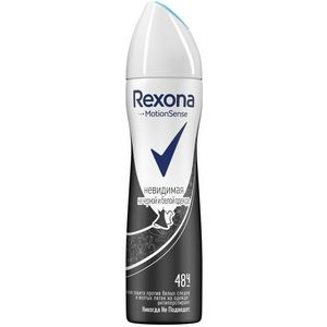 Дезодорант Спрей Rexona Антиперспирант Невидимая на черной и белой одежде 150 мл