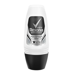 Дезодорант Шариковый Rexona Men Антиперспирант Невидимый на черном и белом Invisible/ Invisible Dry 50 мл