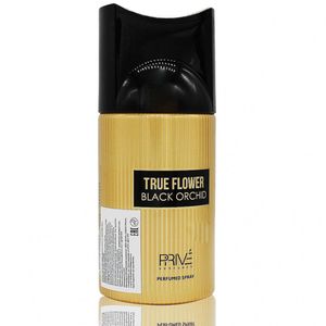 Дезодорант-спрей Prive TRUE FLOWER BLACK ORCHID Парфюмированный для мужчин и женщин с ароматом черной орхидеи, 250 мл