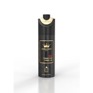 Дезодорант-спрей MILESTONE MONARCH PARIS RED TOBACCO VANILLA (Mancera Red Tobacco) UNISEX Perfumed Deodorant Парфюмированный для мужчин и женщин, 200 мл