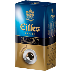 Кофе EILLES Selection Ground Kaffee Молотый 250 гр., 100% Арабика