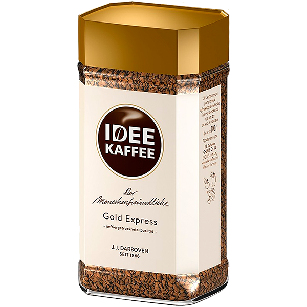 Кофе IDEE Kaffee Gold Express Растворимый сублимированный 200 гр.