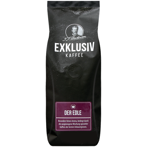 Кофе EXKLUSIV Kaffee Der EDLE Зерно 250 гр., 100% Арабика (Закончился срок годности 08/2023)