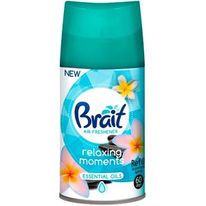 Освежитель воздуха BRAIT Freshmatic Relaxing Moments Сменный баллон 250мл (совместим с AirWick)