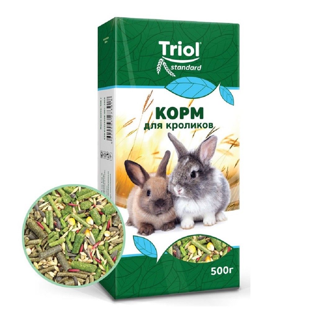 Корм для кроликов TRIOL 500г