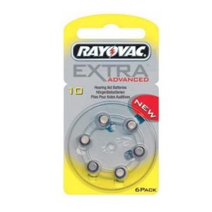 Батар.д/слух.RAYOVAC 10(PR70)105mAh