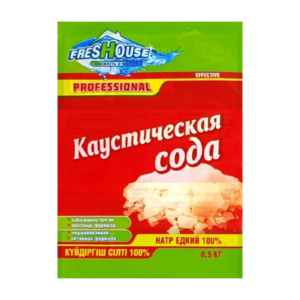 FRESHOUSE EFFECTIVE Каустическая сода 0,5кг (с 03.21г.)