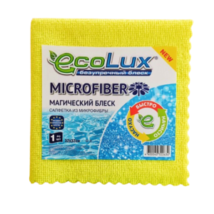 Микрофибра универ. ECOLUX MICROFIBER (ярко-жёлтый) 32*32