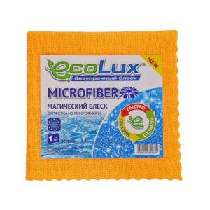 Микрофибра универ. ECOLUX MICROFIBER (оранж) 32*32