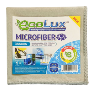 Микрофибра Замша ECOLUX MICROFIBER (серый) 30*30