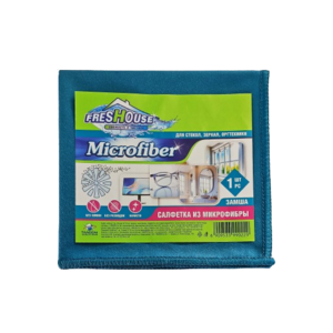 Микрофибра Замша FRESHOUSE MICROFIBER (тёмно-зелёный) 30*30