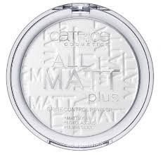 Catrice Пудра Компактная All Matt Plus Shine Control Powder белая