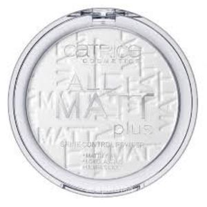 Catrice Пудра Компактная All Matt Plus Shine Control Powder белая